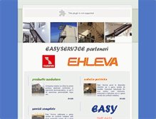 Tablet Screenshot of easyservice.ro